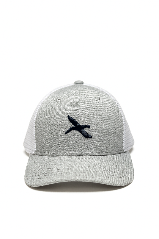 White & Grey Kids Hats
