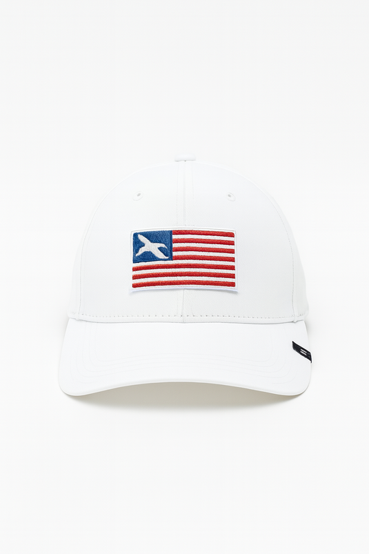 White Albie Flag Hat