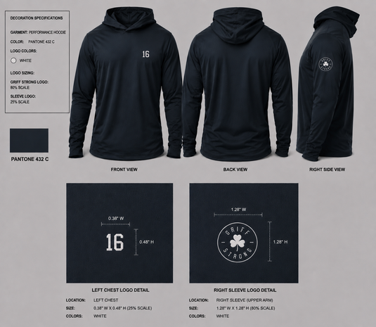 Griffstrong hoodies